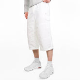 Nike Vintage Cargo Trackpants 3/4 Shorts - Farbe: White - Größe: L - VintageR2